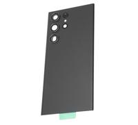 SURENHAP Vitre Arrière de Remplacement pour Galaxy S23 Ultra avec Objectif Caméra Pré-installé et Kit d'Outils de Réparation