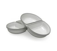 SurePetcare Bol divisé pour animaux de compagnie avec joint intégré, compatible avec Microchip Pet Feeder, fonctionne pour la nourriture humide et sèche