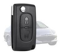 SurePromise Coque 2 boutons pliable CLE pour telecommande forme sans slot pile