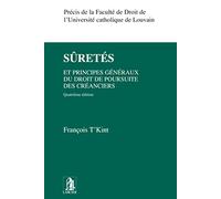 Suretés et principes généraux du droit de poursuite des créanciers
