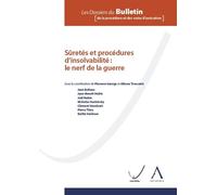 Sûretés et procédures d'insolvabilité : le nerf de la guerre - Florence George - Anthemis - broché - Etude