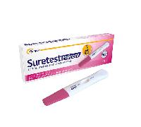 SURETEST - Test de grossesse Précoce - Résultat précis - Autotest - 1 test