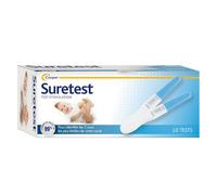 SURETEST - Test d'ovulation - Pour identifier les 2 jours les plus fertiles de votre cycle - Autotest - Boîte de 10 tests