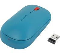 Suretrack - Souris Bluetooth Sans Fil, Souris Ambidextre Pour Ordinateur, Connexion Bluetooth Ou Usb-A 2,4 Ghz, Windows / Android / Apple, Gamme Cosy, Bleu, 65310061