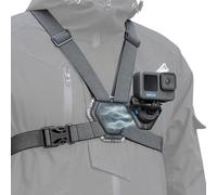 SUREWO Harnais magnétique réglable à libération Rapide Compatible avec GoPro Hero 13/12/11/10/9/8/7/6/5 Noir, DJI Osmo Action 5 Pro/4/3/2, Insta 360 One R et Plus Encore