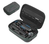 SUREWO Osmo Pocket 3 Mini étui, sac de protection portable en polyuréthane pour DJI Osmo Pocket 3 Standard Kit et DJI Osmo Pocket 3 Power Expansion Combo Accessoires (Gris)