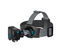 SUREWO Sangle de tête magnétique Universelle à dégagement Rapide pour GoPro, Support de Ceinture réglable Compatible avec GoPro Hero 13/12/11/10/9/8/7/6 Noir, DJI Osmo Action 5 Pro/4/3/2, Insta 360