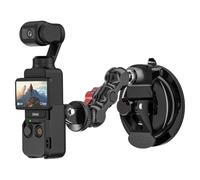 SUREWO Support de voiture à ventouse Pocket 3 avec support en métal compatible avec DJI Osmo Pocket 3, Go Pro, DJI Osmo Action 5 Pro/4/3 et plus encore