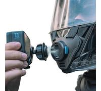 SUREWO Support magnétique à dégagement Rapide pour Casque de Moto GoPro, Support magnétique pour Casque de Moto Tout-Terrain, Compatible avec GoPro Hero 13,12, 11, 10, 9, 8, DJI Osmo Action 5 Pro,4,3