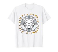 Surexpliqueur Encore en Train De Parler Micro Cerveau Humour T-Shirt