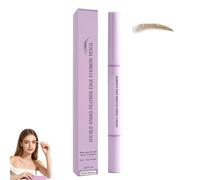 Surezia Crayon Sourcil Waterproof,Surezia Eyebrow Pencil, Precision Definer For Natural Hair-Like Strokes,Stylo à Sourcils 2 en 1,Pour Sourcils Nets Et Précis, Maquillage Longue Tenue，Dark Brown