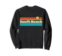 Surf 70s 80s Florida South-Beach Surf Sweatshirt