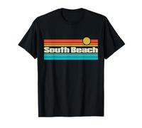 Surf 70s 80s Florida South-Beach Surf T-Shirt