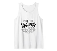 Surf Beach Graphic Surfer Gift Coastal Surfing Lover Débardeur