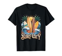 Surf City Huntington Beach, design du comté d'Orange T-Shirt