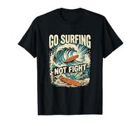 Surf Contre la Guerre pour la Paix T-Shirt