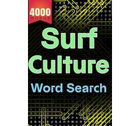 Surf Culture Word Search Book: 200 Puzzles for Ocean Lovers | 4000 Hidden Words| Brain Training for Adults, Seniors, and Teens with Solutions: Big ... Perfect for Enthusiasts, Seniors, Adults,