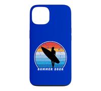 Surf hawaïen été Los Angeles Vintage Beach Tropical Coque pour iPhone 13