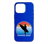Surf hawaïen été Los Angeles Vintage Beach Tropical Coque pour iPhone 16 Pro