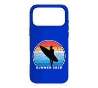 Surf hawaïen été Los Angeles Vintage Beach Tropical Coque pour iPhone 17 Pro Max