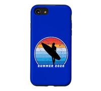Surf hawaïen été Los Angeles Vintage Beach Tropical Coque pour iPhone SE (2020) / 7/8