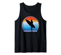 Surf hawaïen été Los Angeles Vintage Beach Tropical Débardeur