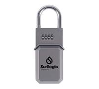 SURF LOGIC Garde-clés standard argent, cadenas unisexe adulte, L
