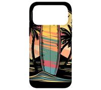 Surf Look 80s Wave Riding Surfboard Coque pour iPhone 17 Pro Max