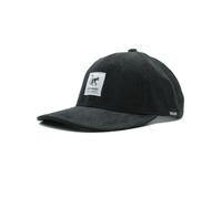 Surf Monkey Bonnet Classique - Bonnet Dad en velours côtelé sans structure - polyester recyclé Pet, Noir , Taille Unique