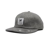 Surf Monkey Casquette classique en laine, sans structure, pour automne/hiver, gris, taille unique
