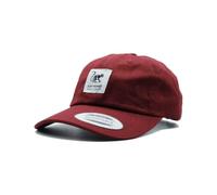 Surf Monkey Casquette de baseball Classic Dad en coton sans structure, Bordeaux, taille unique