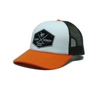 Surf Monkey Casquette Foam Trucker pour Homme Visière Semi courbée (FR/ES, Alpha/Lettres, Taille Unique, Orange)
