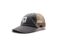 Surf Monkey Casquette Trucker sans structure homme/femme - coton biologique - Taille unique - Aspect vieilli, Noir , taille unique