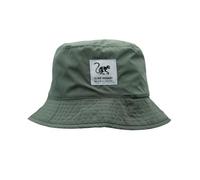 Surf Monkey Recycled Bucket Hat - Bonnet de pêcheur unisexe adulte - Waterproof - Taille unique - Réversible, Vert/beige, taille unique
