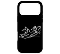 Surf One Line Art Minimaliste Wave Riders Design Coque pour iPhone 17 Pro Max