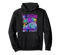 Surf pour la Paix Contre La Guerre Liberté Sweat à Capuche