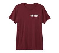Surf Rescue Beach Patrol Share Life Guard T-Shirt Haut de Gamme