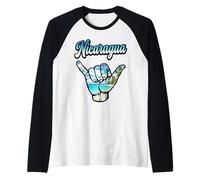Surf Shaka Hand sur la Plage Tropicale du Nicaragua Manche Raglan