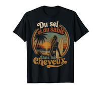 Surf Surfeur Vague Sport Retro Vintage T-Shirt