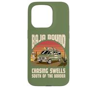 Surf Trip Baja Bound - Coucher de Soleil au Mexique Coque pour iPhone 15 Pro