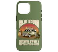 Surf Trip Baja Bound - Coucher de Soleil au Mexique Coque pour iPhone 16 Pro Max