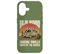 Surf Trip Baja Bound - Coucher de Soleil au Mexique Coque pour iPhone 17
