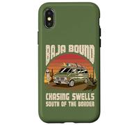Surf Trip Baja Bound - Coucher de Soleil au Mexique Coque pour iPhone X/XS