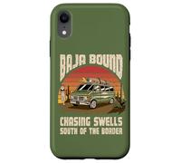 Surf Trip Baja Bound - Coucher de Soleil au Mexique Coque pour iPhone XR
