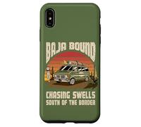 Surf Trip Baja Bound - Coucher de Soleil au Mexique Coque pour iPhone XS Max