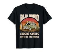 Surf Trip Baja Bound - Coucher de Soleil au Mexique T-Shirt