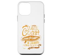 Surf Vibes West Coast Beach Riding The Waves Est 1963 Coque pour iPhone 12 Mini