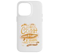 Surf Vibes West Coast Beach Riding The Waves Est 1963 Coque pour iPhone 14 Pro Max