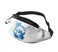 Surf Waves Sea Marine Life Fanny Pack Sport Casual Waist Pack pour Femmes Hommes À La Mode