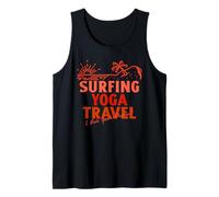 Surf Yoga Voyage - I Live Your Dream (Beach Graphic) Débardeur